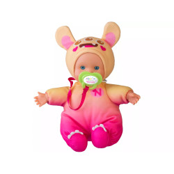 Nenuco Monster Friends Muñeco Amarillo y Rosa de 15 cm