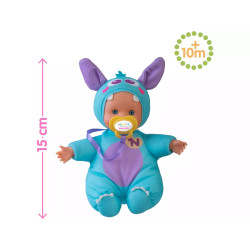 Nenuco Monster Friends Muñeco Azul y Lila de 15 cm