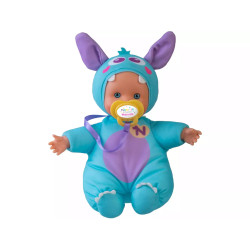 Nenuco Monster Friends Muñeco Azul y Lila de 15 cm