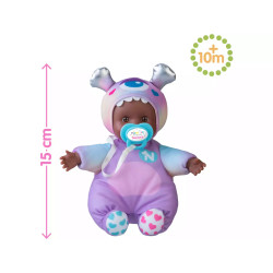 Nenuco Monster Friends Muñeco Lila y Azul de 15 cm