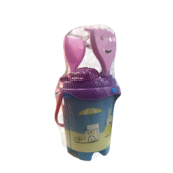 Cubo Playa Peppa Pig