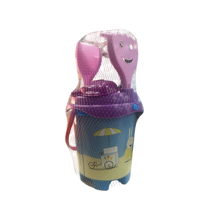 Cubo Playa Peppa Pig