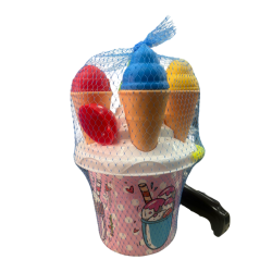 Cubo de Playa Molde Helado