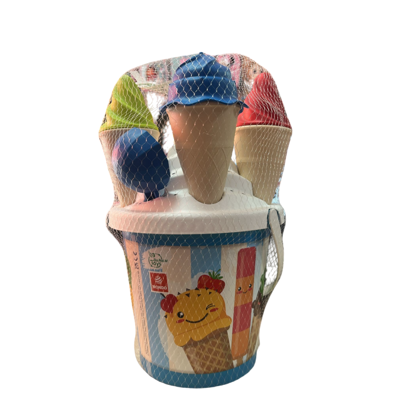 Cubo de Playa Molde Helado