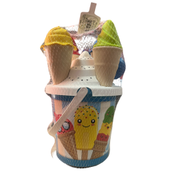 Cubo de Playa Molde Helado