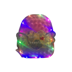 Mochila Paseo 22 cm Popi C/Luz