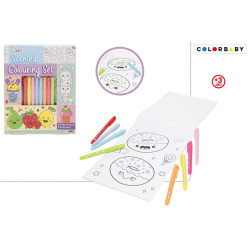 Set Colorear Perfumado