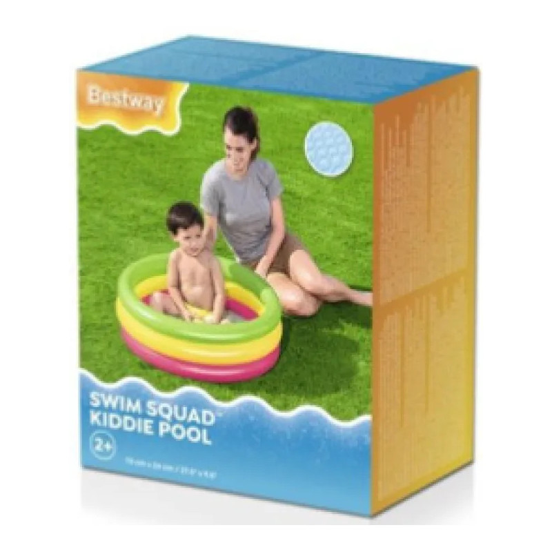 Bestway- Piscina Inflable 3 anillas 70 x 24 cm