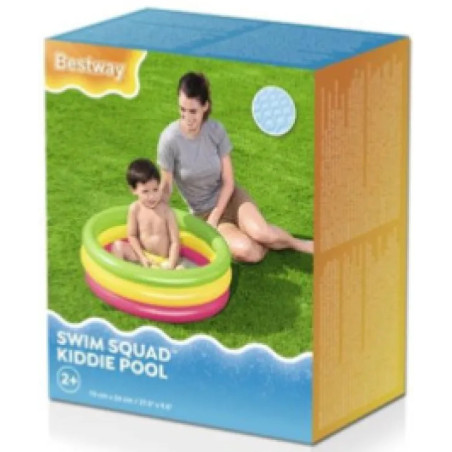 Bestway- Piscina Inflable 3 anillas 70 x 24 cm