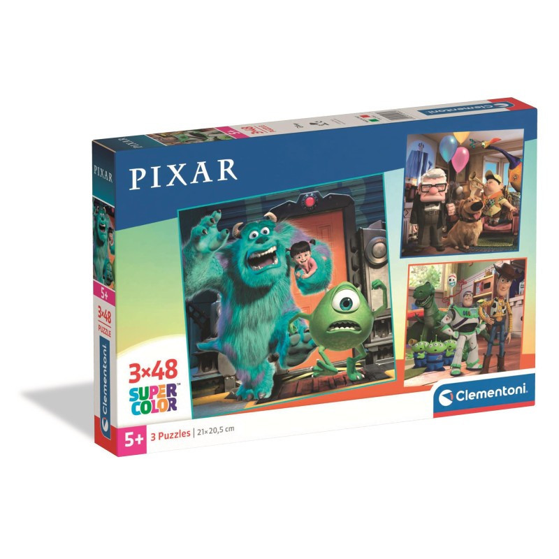 Puzzle Pixar 3 x 48 piezas