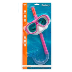 Bestway- Gafas De Buceo Con Tubo Infantiles Policarbonato