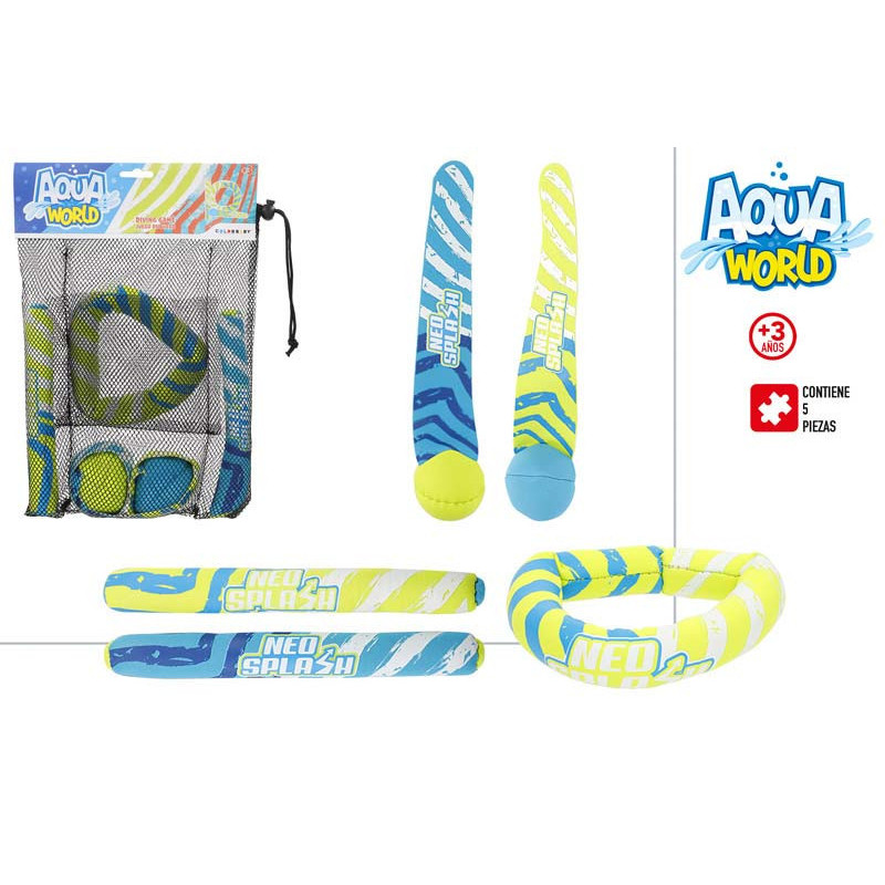 Aqua World Set de 3 Juegos Acuáticos