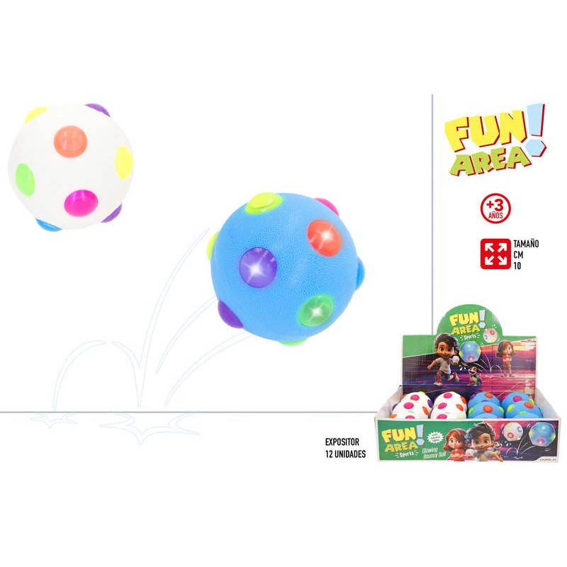 Pelota Saltarina Luminosa 10cm