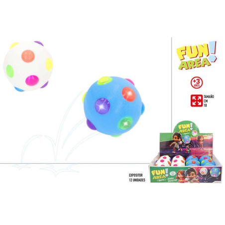 Pelota Saltarina Luminosa 10cm