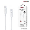 Cable Tipo C a Tipo C 65W 2 metros