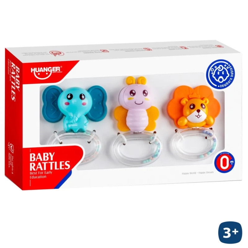 Set 3 Sonajeros