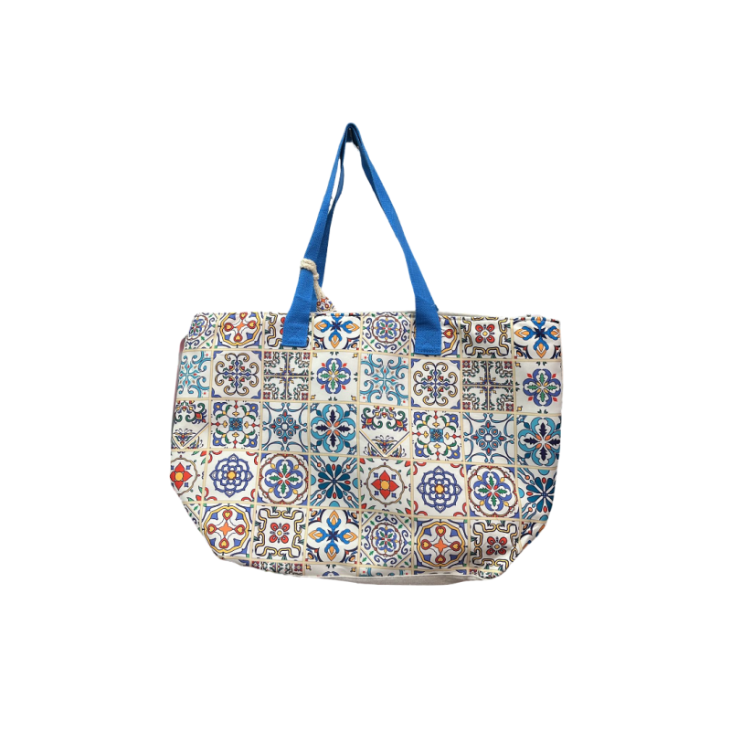 Bolso Playa Mosaico con Cartera