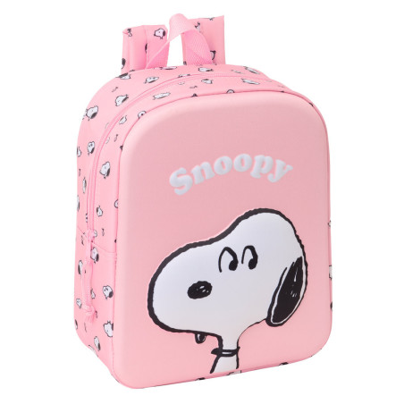 Mochila Guardería 3D Snoopy 27 cm