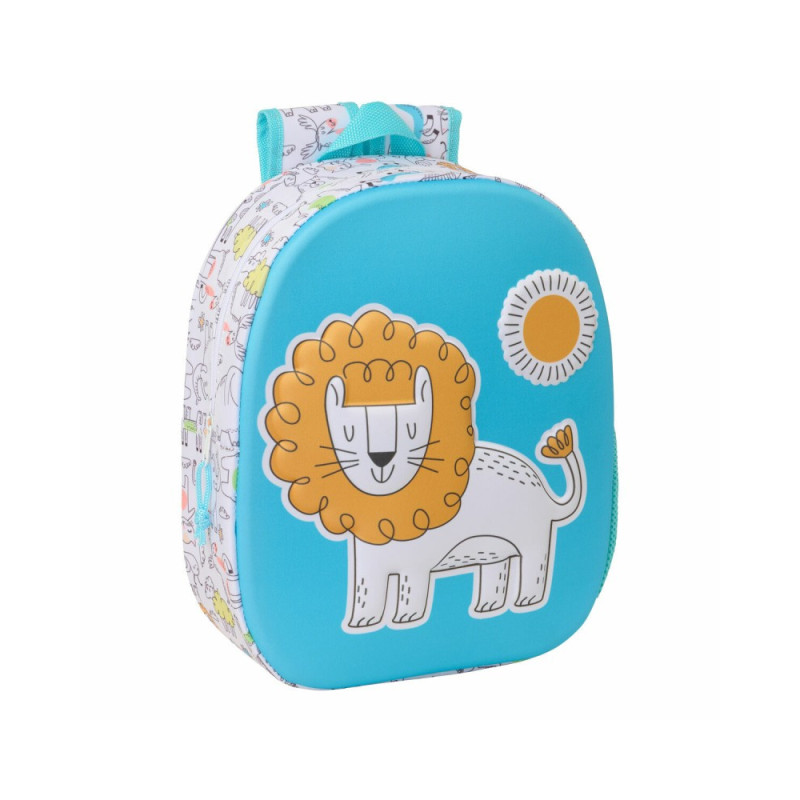 Mochila Preescolar 3D Dino 33 cm