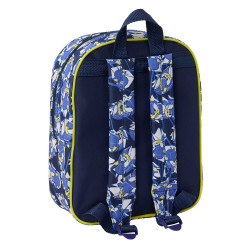 Mochila Guardería 3D Sonic 27 cm