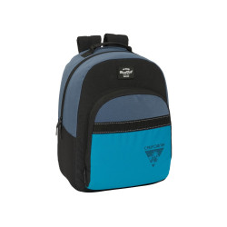 Mochila Escolar Adaptable A Carro Reciclado Blackfit8 42 cm