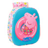 Mochila Preescolar 3D Peppa Pig 33 cm