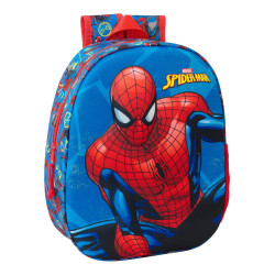 Mochila Preescolar 3D Spiderman 33 cm