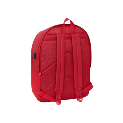 Mochila Doble Portatil 15.6" + Usb Re Agua Sevilla FC 44 cm
