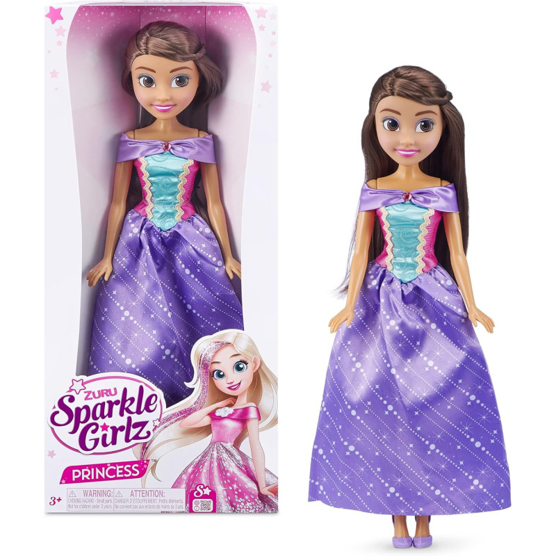 Muñeca Sparkle Princesa 45cm Zuru