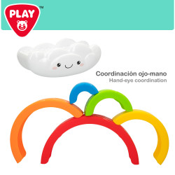 Set Arcoiris y Nube Encajable