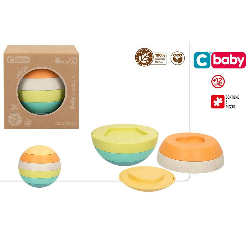 Pelota Apilable Bioplastico