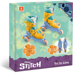 Mondo - Patines Tres Ruedas Disney Stitch y Angel