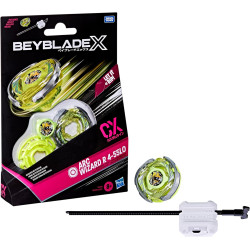 Peonza Beyblade X, kit inicial ARC Wizard R 4-55LO CX