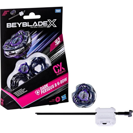 Peonza Beyblade X, Kit Inicial Dark Perseus B 6-80W CX
