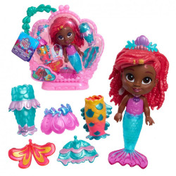 Muñeca Ariel + Accesorios Disney 19cm