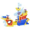 Spidey and his Amazing Friends Waterwebs Barco Pirata con Telarañas y Burbujas