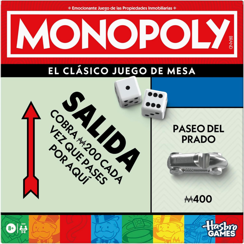 Hasbro Games Monopoly Classic Refresh Juego de Mesa
