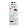 TENCO Cabeza + Cable Micro USB 2.1A
