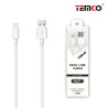 Cable básico 1A 1m Lightning Blanco