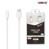 TEMCO Cable 2A 2m Tipo C Blanco