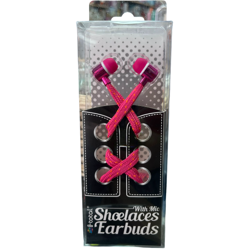 Auriculares Cordón Rosa