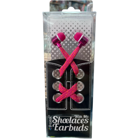 Auriculares Cordón Rosa