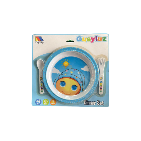 GusyLuz- Set Cubiertos y Plato