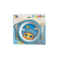 GusyLuz- Set Cubiertos y Plato