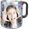 Taza Acero Inoxidable "Soy Luna" 400 ml