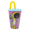 Vaso con Caña Barbie 430 ml