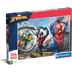 Puzzle Spiderman Marvel 104 Piezas Super Color