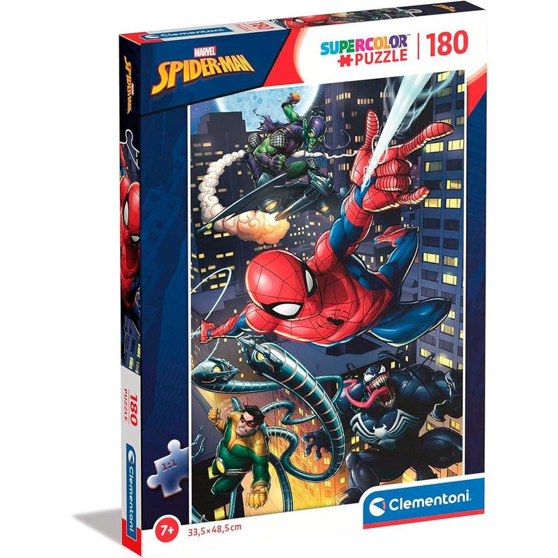 Clementoni - Puzzle Spiderman 180 pcs