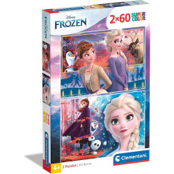 Puzzle Frozen 2 x 60 piezas