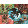 Clementoni - Puzzle Dragons 104 pcs